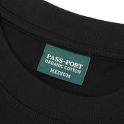 Pass~Port Wanderer Organic Cotton Pocket Tee - Black