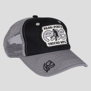 Pass~Port & Ace Trucks MFG Ace Packers Trucker Cap - Black / Steel
