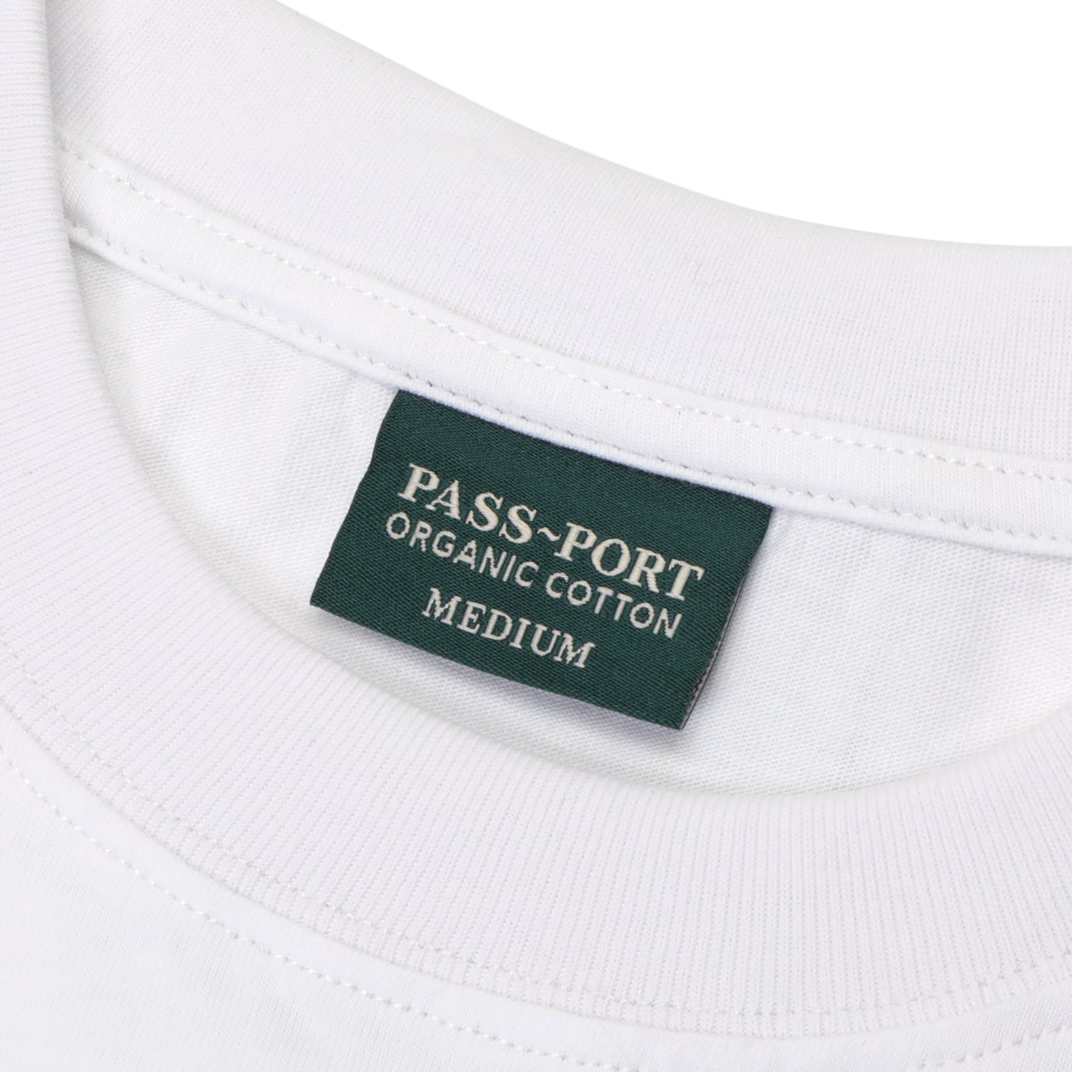 Pass~Port Wanderer Organic Cotton Pocket Tee - White