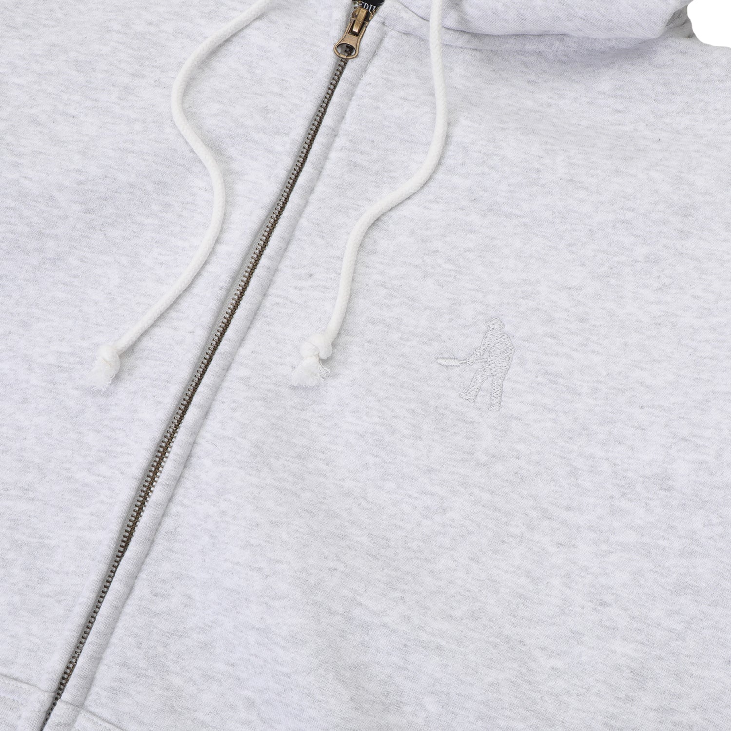 Pass~Port Solid Workers Zip Hood - Ice Marle