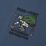 Pass~Port Distribution Tee - Harbour Blue