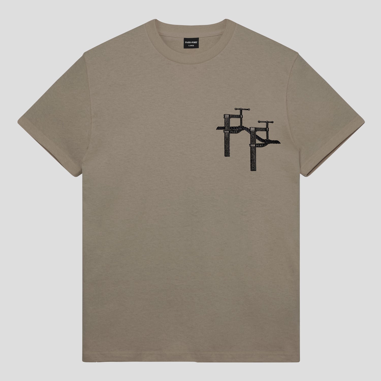 Pass~Port Re~Bar Tee - Khaki