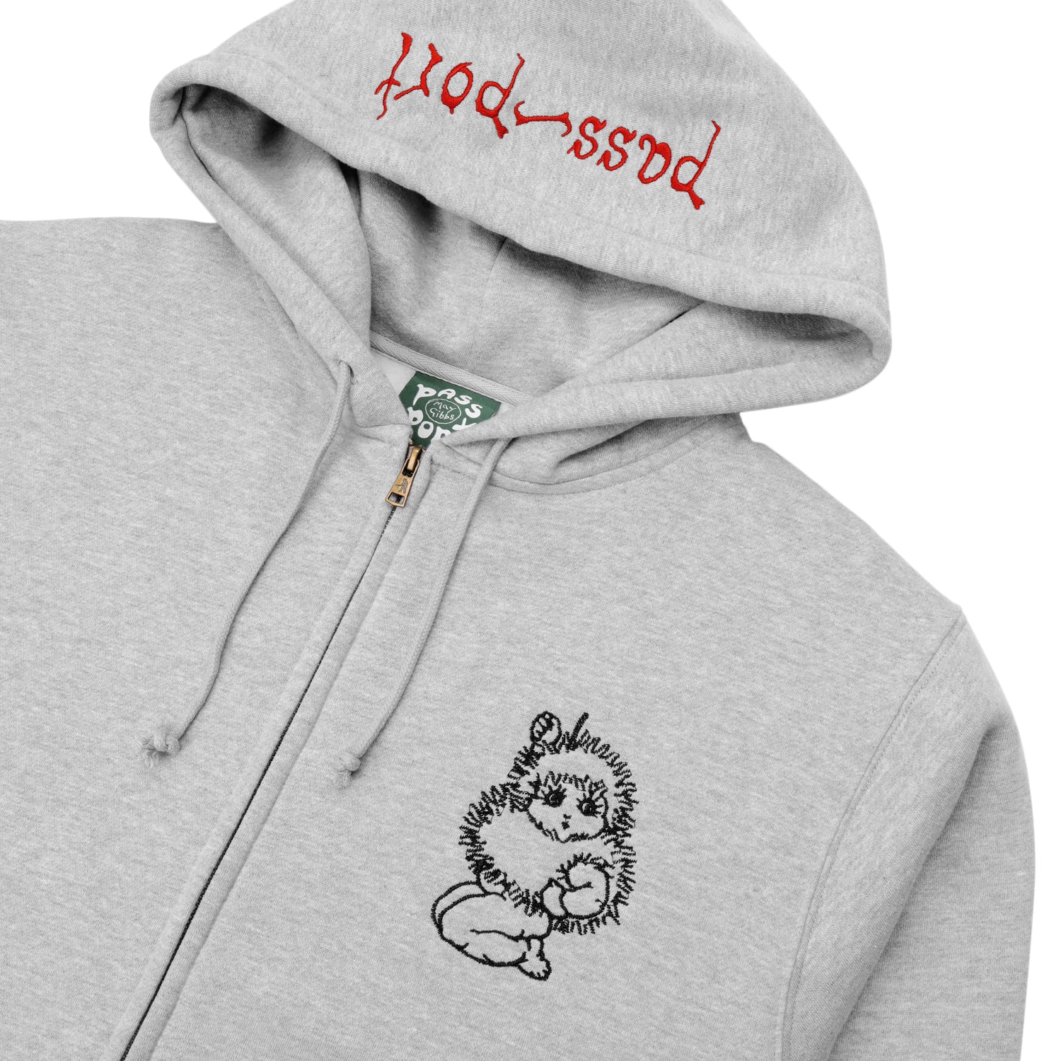 Pass~Port & May Gibbs Webbed Bed Zip Hoodie - Ash