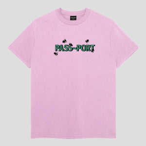 Pass~Port Wot Flies Tee - Light Pink