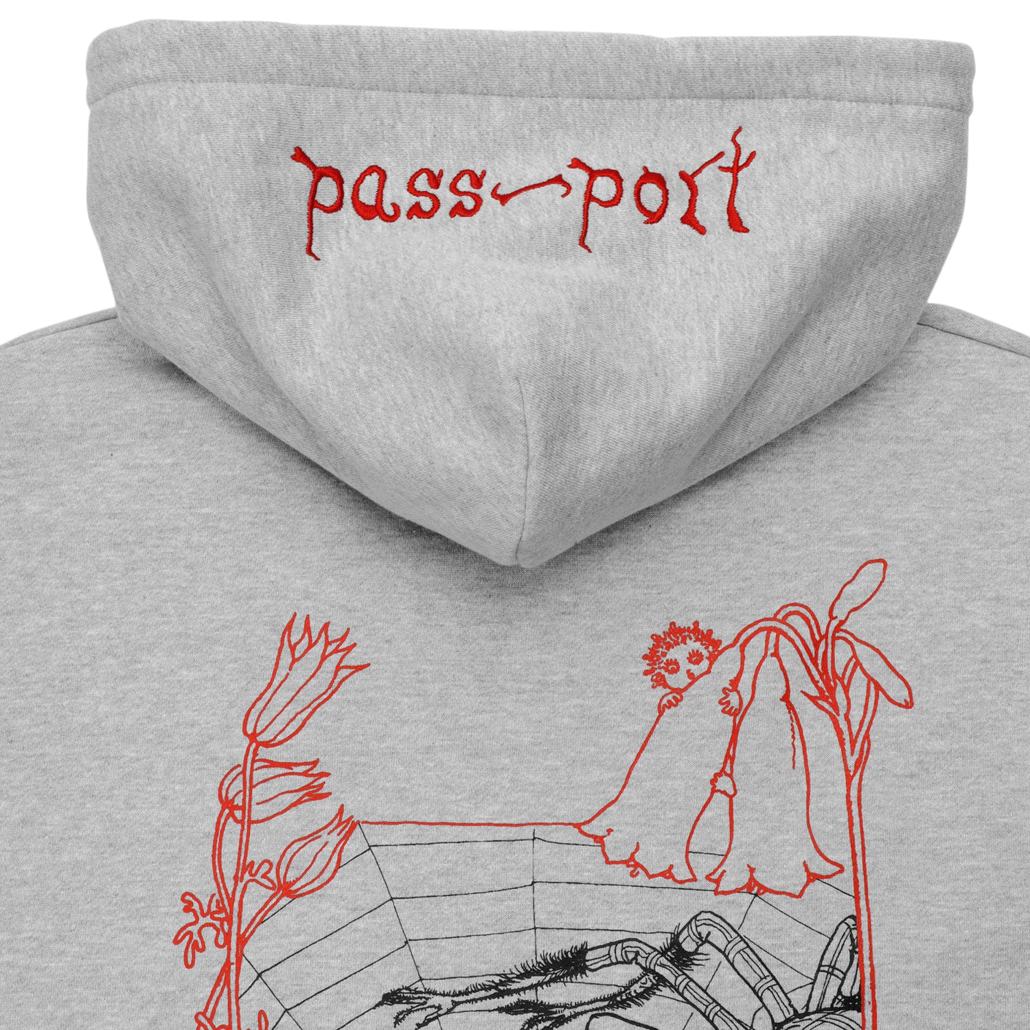 Pass~Port & May Gibbs Webbed Bed Zip Hoodie - Ash