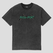 Pass~Port Wot Flies Tee - Black Acid