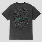 Pass~Port Wot Flies Tee - Black Acid