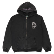 Pass~Port & May Gibbs Webbed Bed Zip Hoodie - Acid Black