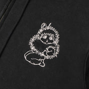 Pass~Port & May Gibbs Webbed Bed Zip Hoodie - Acid Black