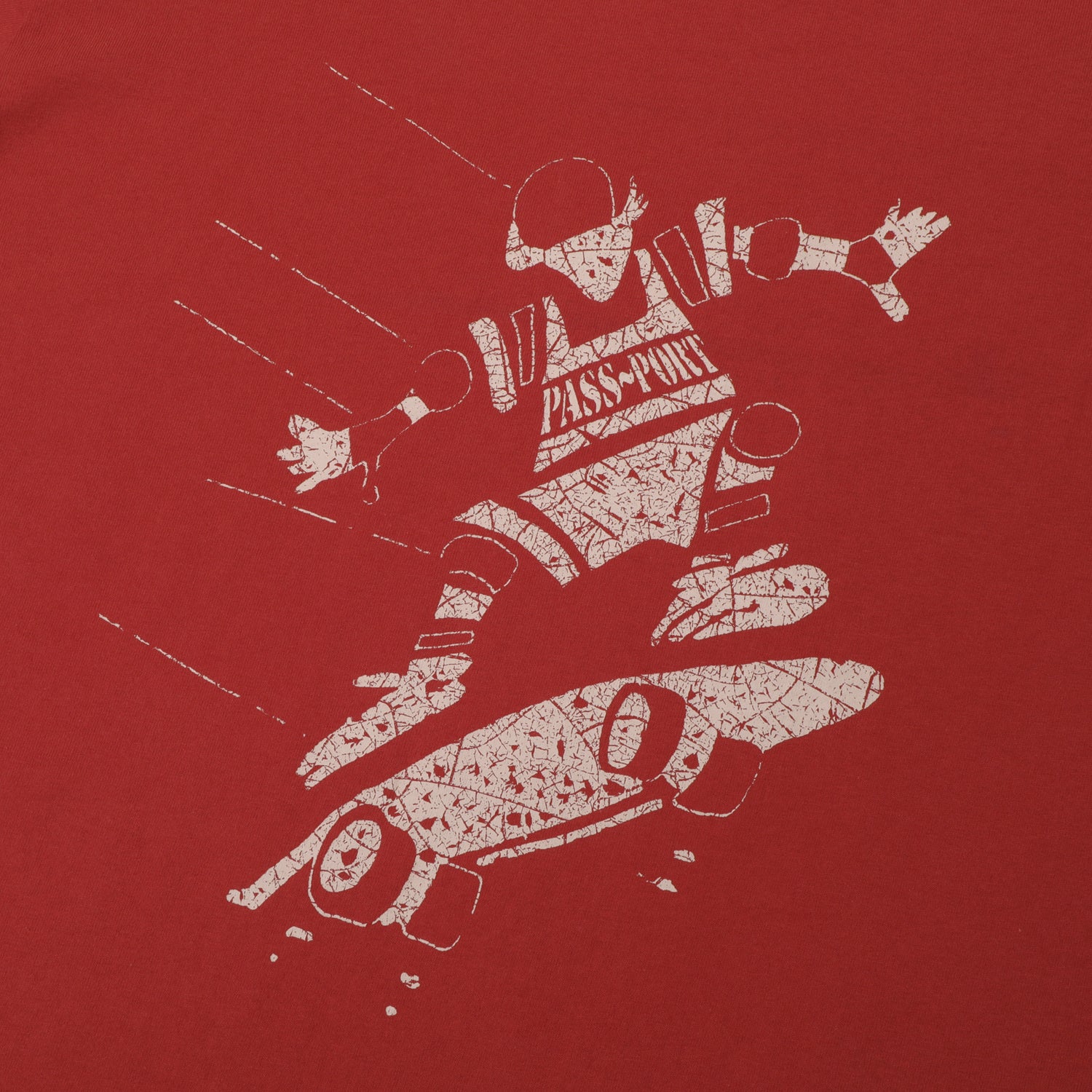 Pass~Port Cloncurry Ringer Tee - Brick