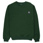 Pass~Port Wanderer Organic Fleece Sweater - Forest Green