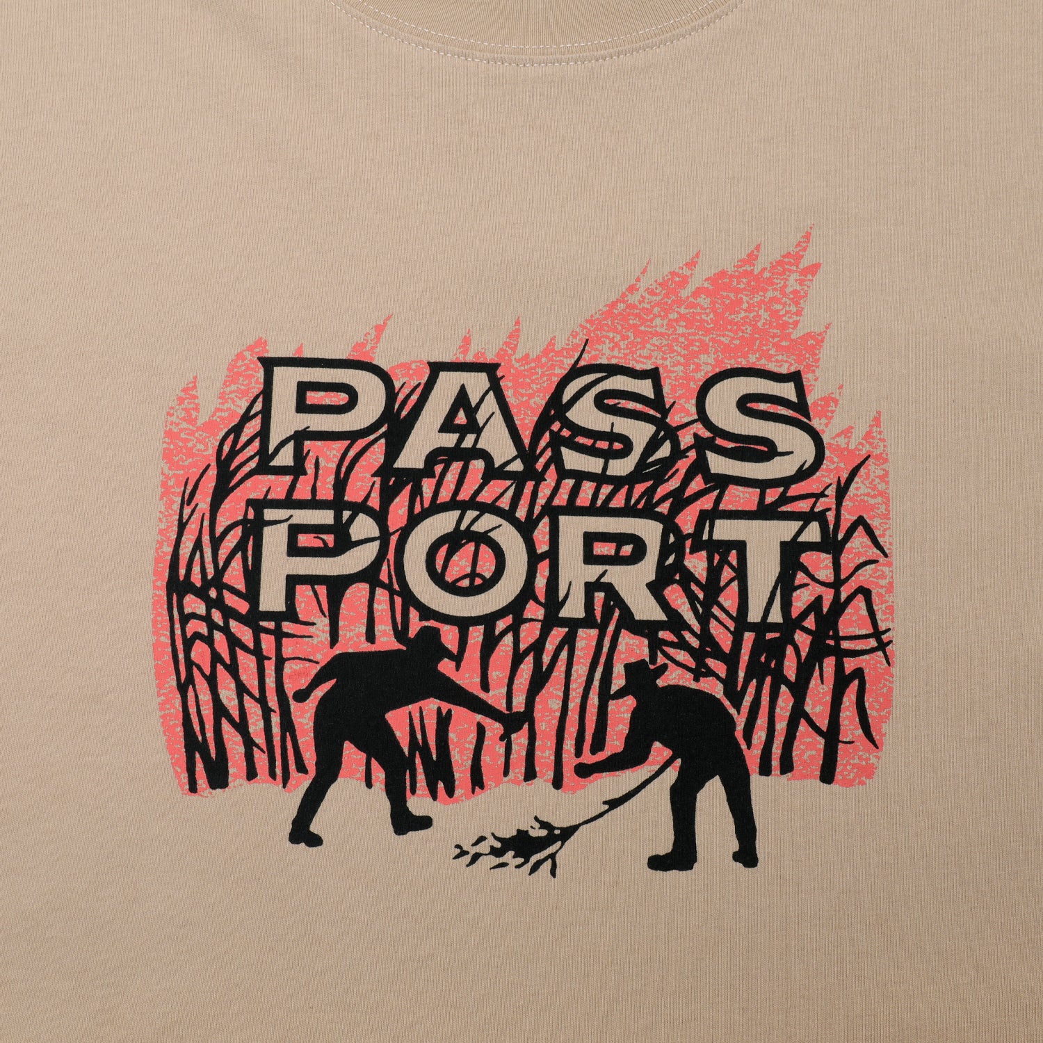 Pass~Port Brush Fire Tee - Sand