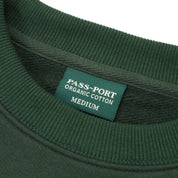 Pass~Port Wanderer Organic Fleece Sweater - Forest Green