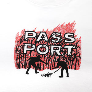 Pass~Port Brush Fire Tee - White