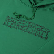 Pass~Port Rosary Hoodie - Kelly Green