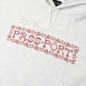 Pass~Port Rosary Hoodie - White Marle
