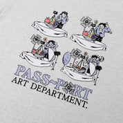 Pass~Port Art Dept. Tee - Ash