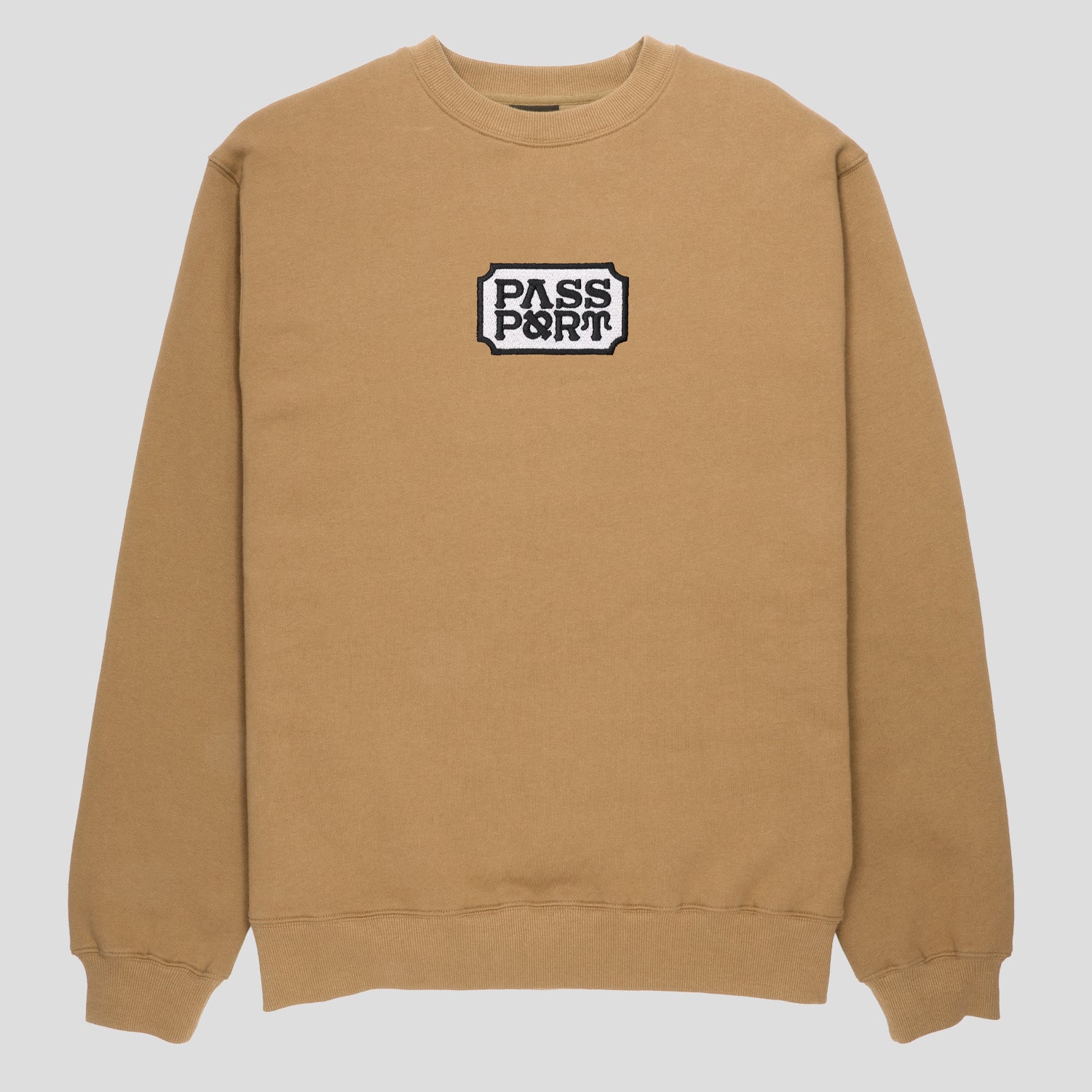 Pass~Port Yearbook Logo Sweater - Dark Mustard