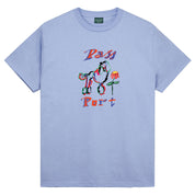 Pass~Port Poodle Organic Tee - Powder Blue