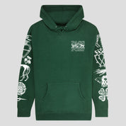 Pass~Port Trinkets Hoodie - Forest Green