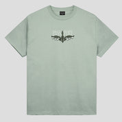 Pass~Port Lily of The Valley Tee - Stonewash Green