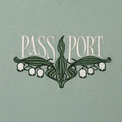 Pass~Port Lily of The Valley Tee - Stonewash Green