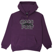 Pass~Port Slinkin' Zip Hoodie - Eggplant