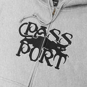 Pass~Port Slinkin' Zip Hoodie - Ash