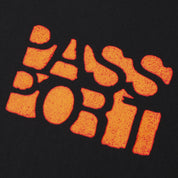 Pass~Port Rough Neg Tee - Black
