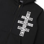 Pass~Port Kollassi Zip Hoodie - Black