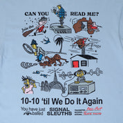 Pass~Port Radio Silence Tee - Stonewash Blue