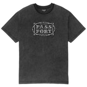 Pass~Port Stone Circle Tee - Washed Black