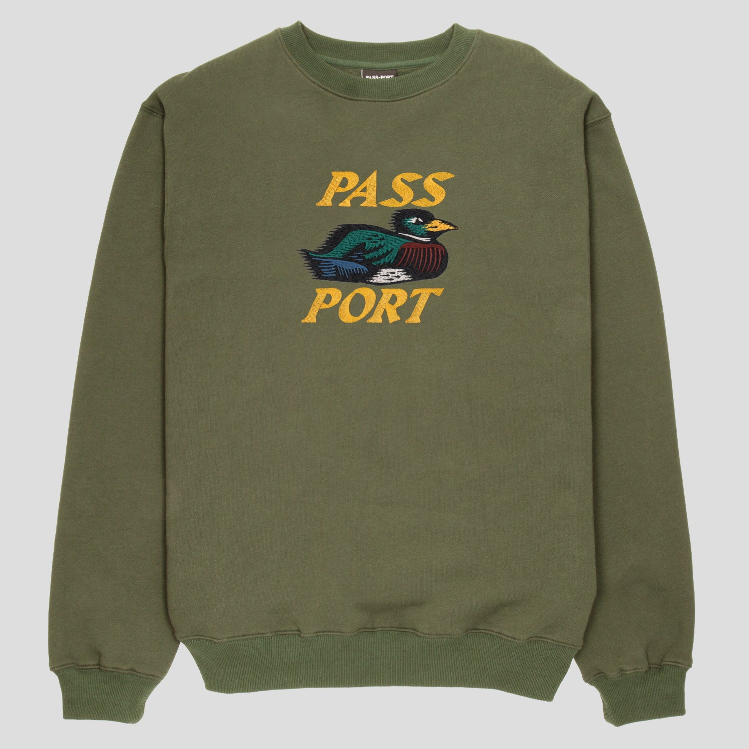 Pass~Port Fast Duck Sweater - Olive