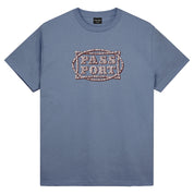 Pass~Port Stone Circle Tee - Washed Out Blue