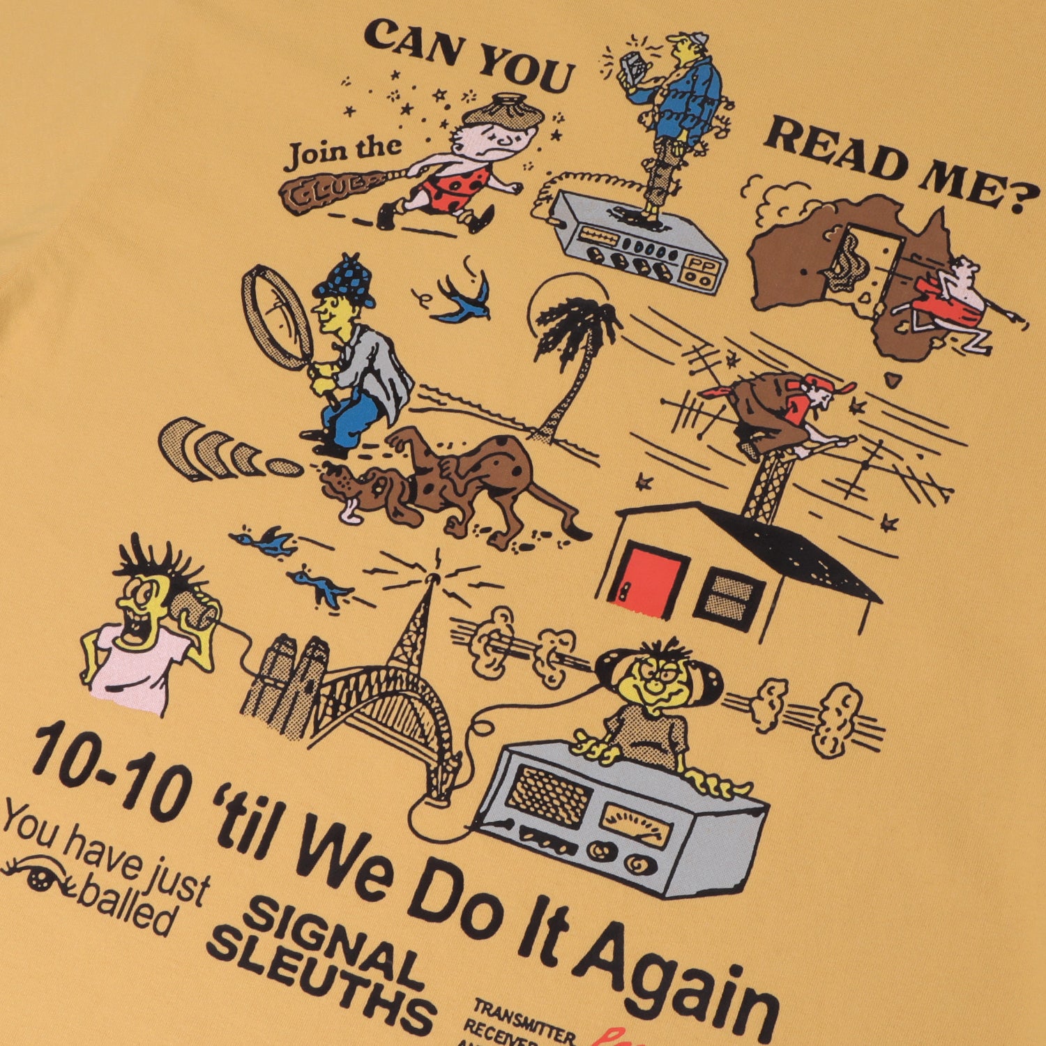 Pass~Port Radio Silence Tee - Barley