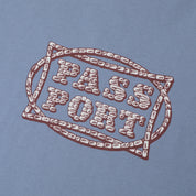 Pass~Port Stone Circle Tee - Washed Out Blue