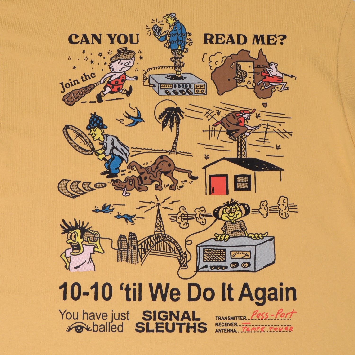 Pass~Port Radio Silence Tee - Barley