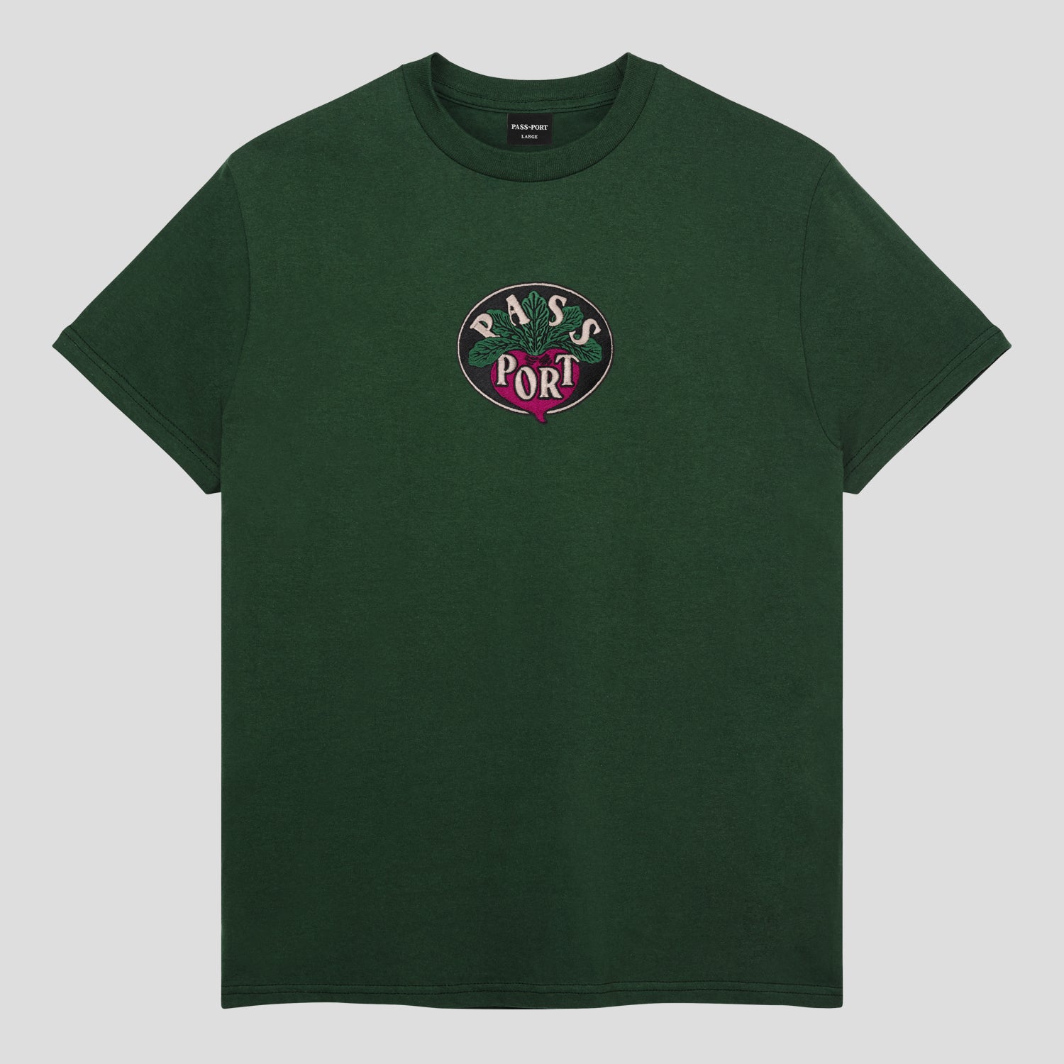 Pass~Port Radish Tee - Forest Green