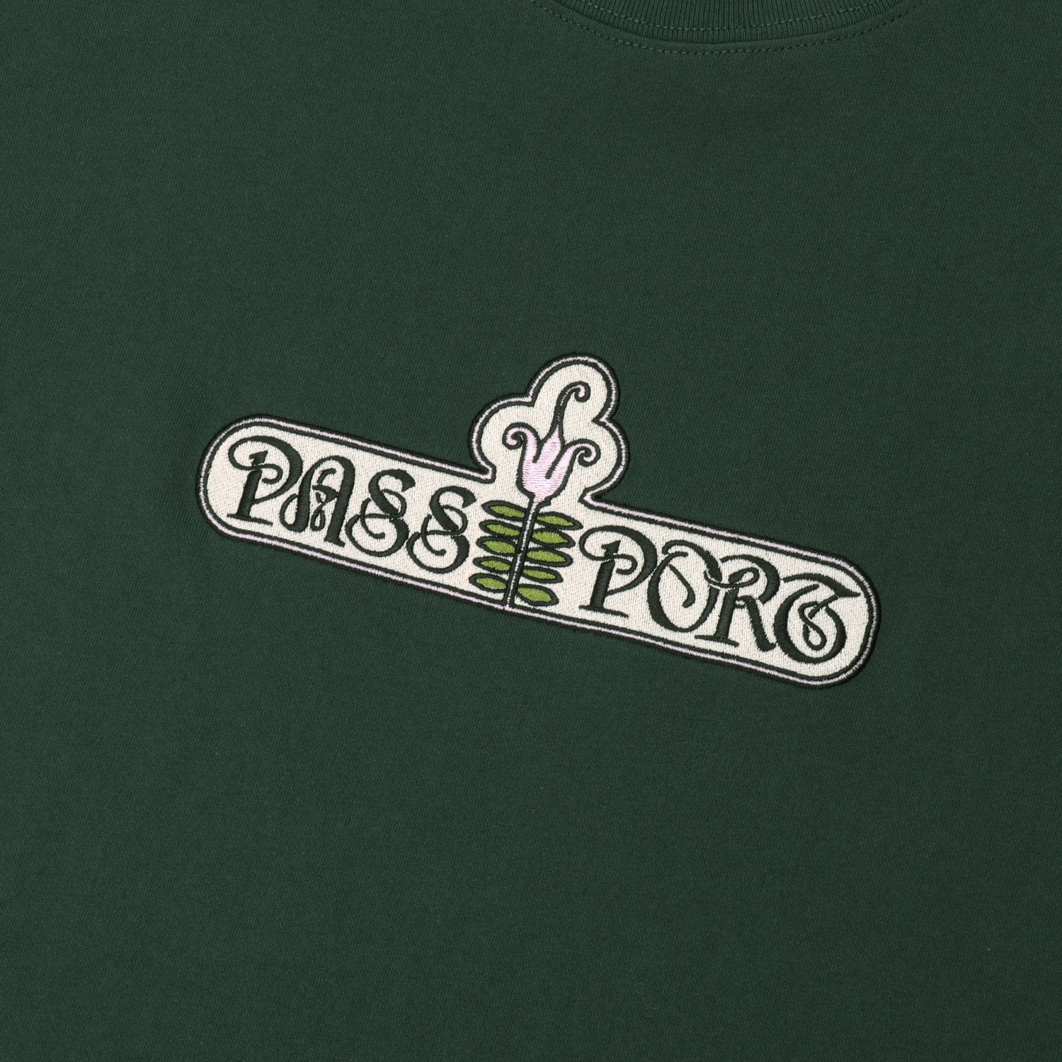 Pass~Port Gardenia Tee - Forest Green