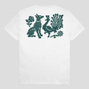 Pass~Port Needlework Tee - White