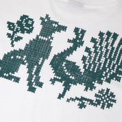 Pass~Port Needlework Tee - White