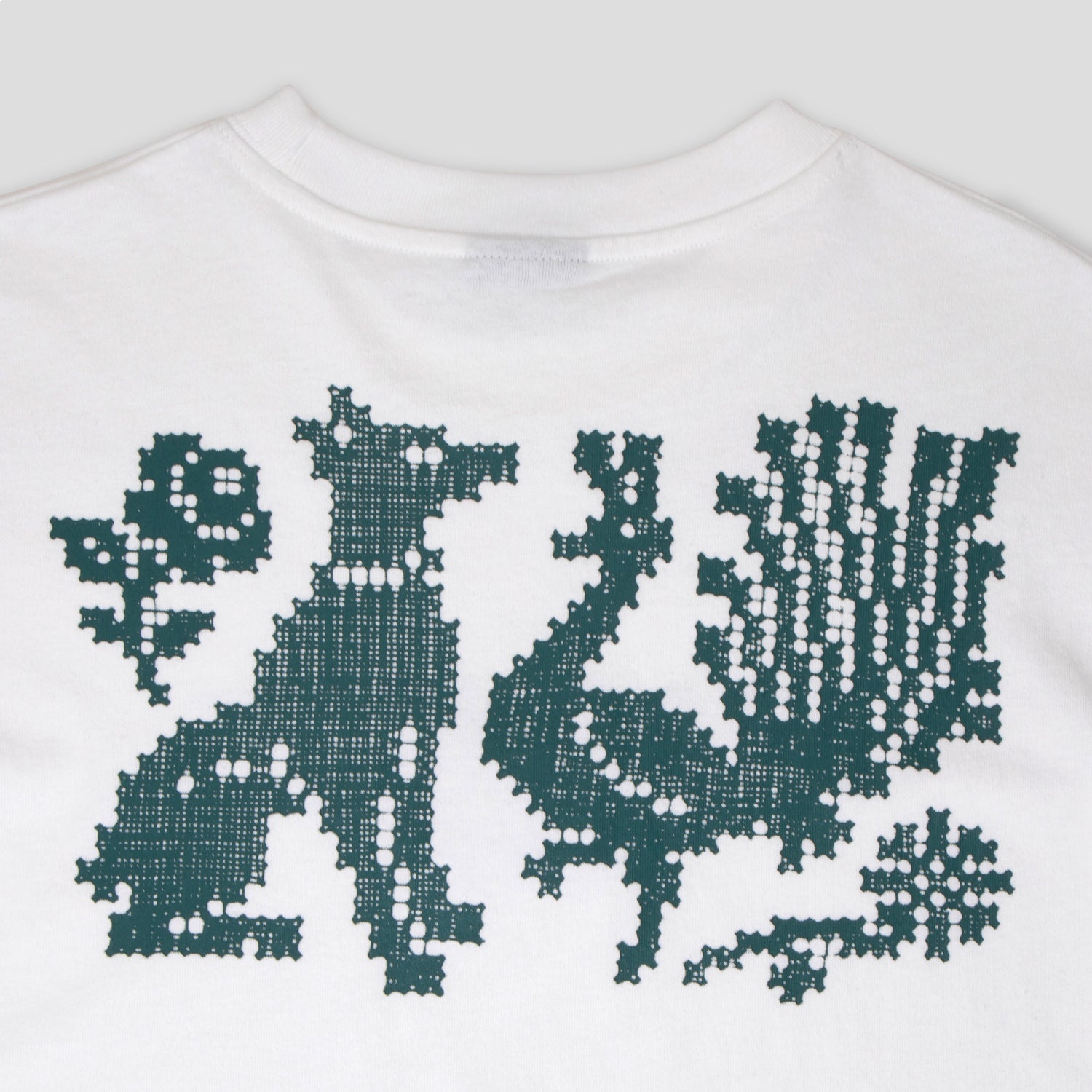 Pass~Port Needlework Tee - White