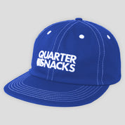 Quartersnacks Journalist Cap - Blue / Blue