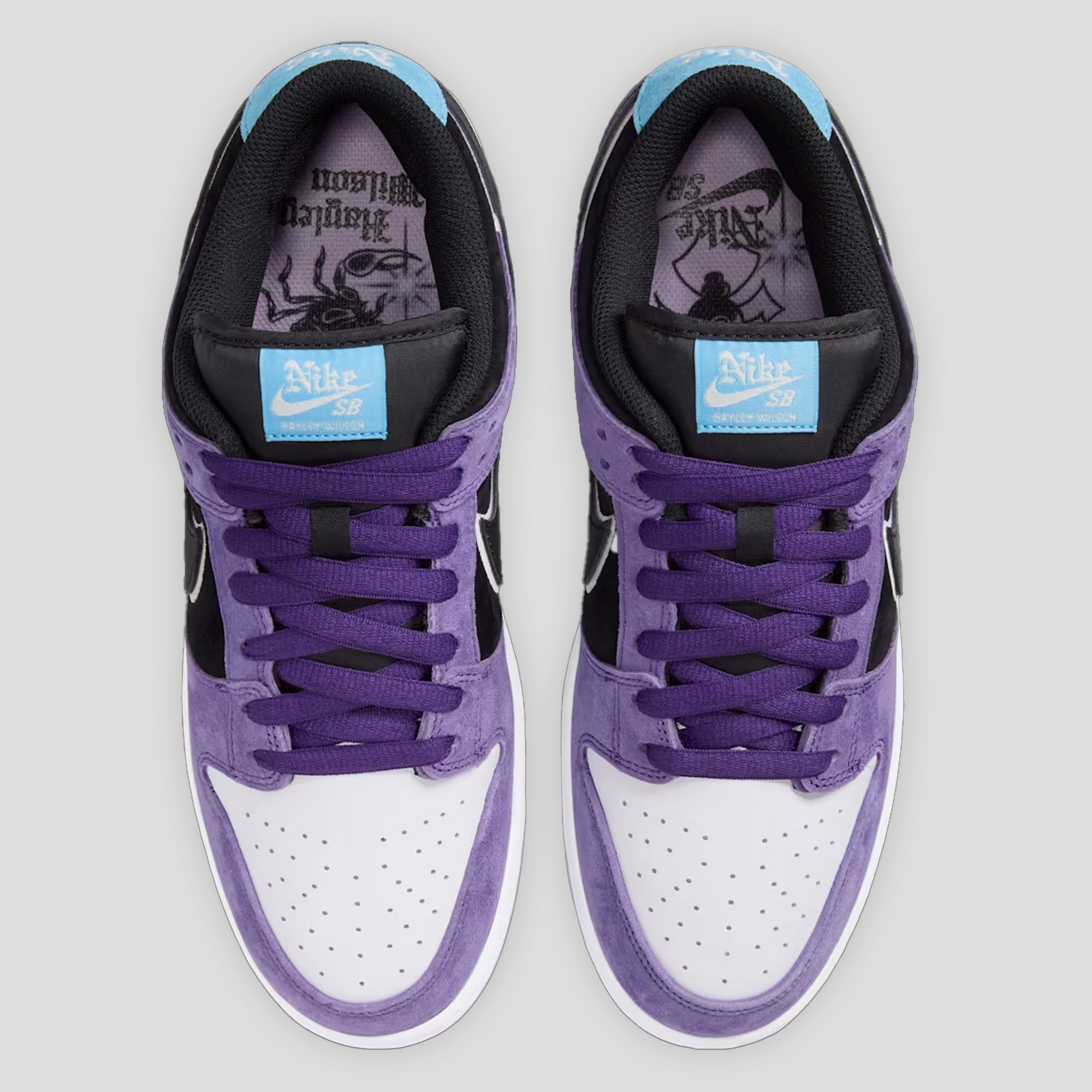 Nike SB Dunk Low Pro x Hayley Wilson - Black / Court Purple – Pass