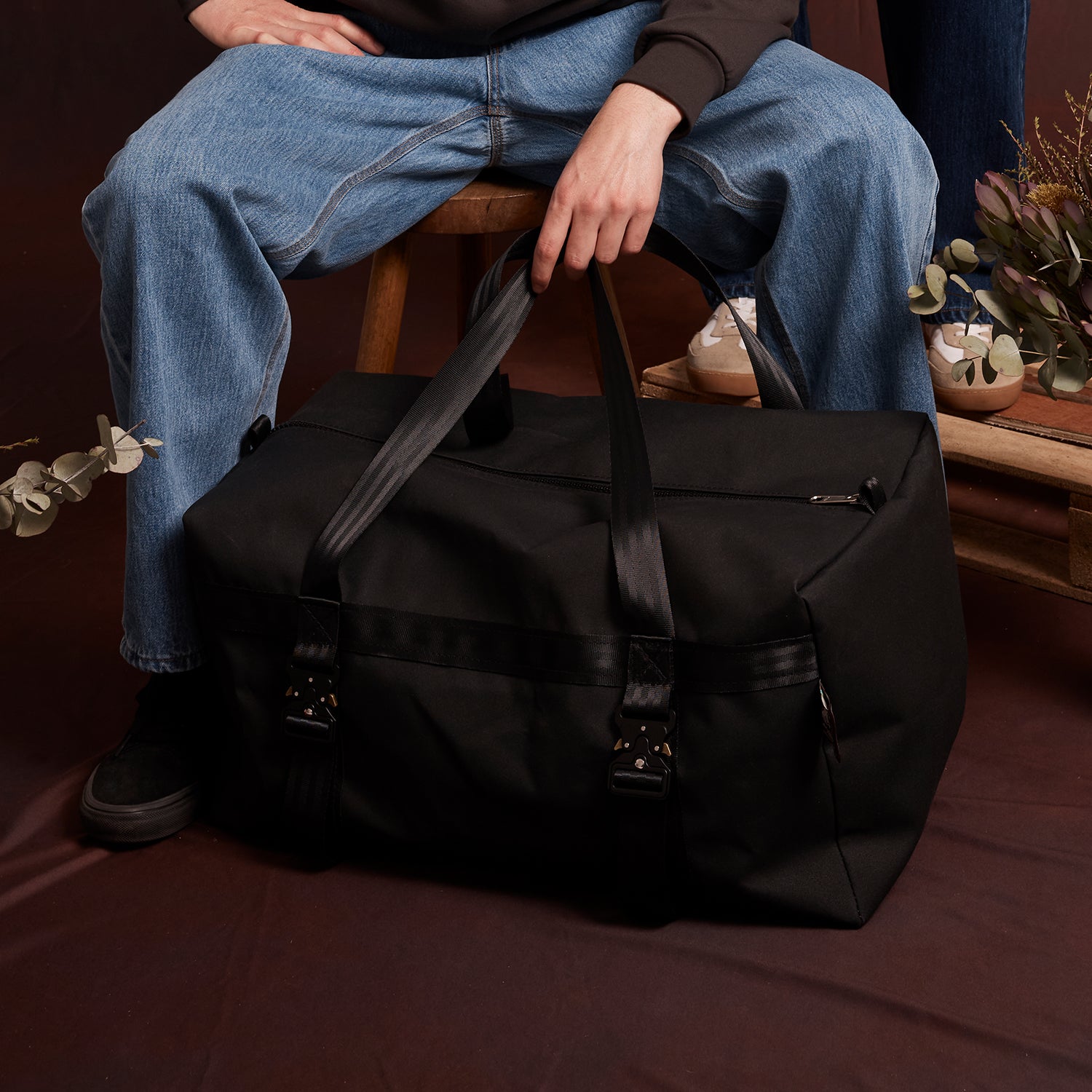 Pass~Port Australian Manufactured Duffle Bag - Black