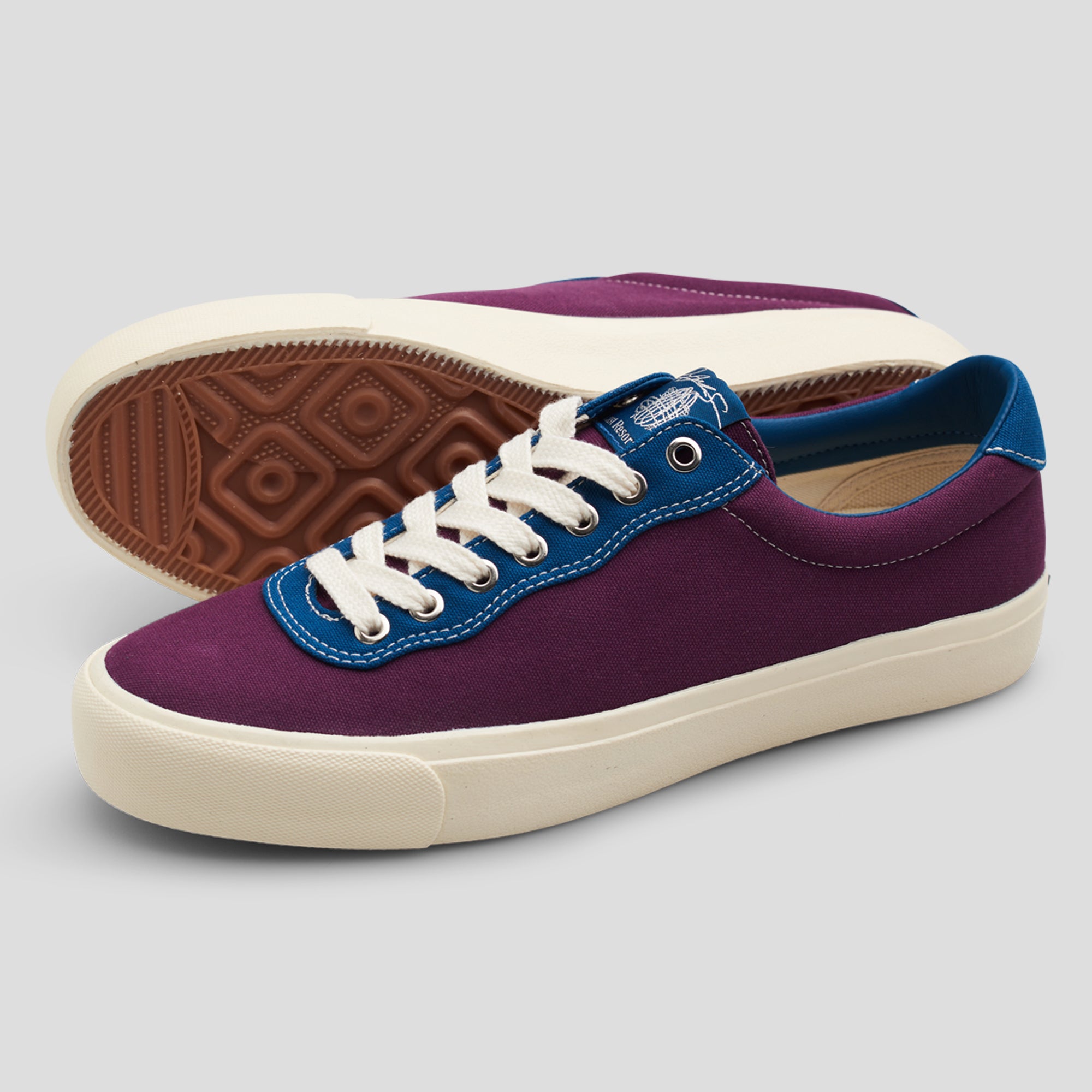 Last Resort AB VM001-Lo Canvas - Plum / Dirty Blue