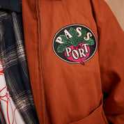 Pass~Port Radish Herringbone Workers Jacket - Harbour Blue