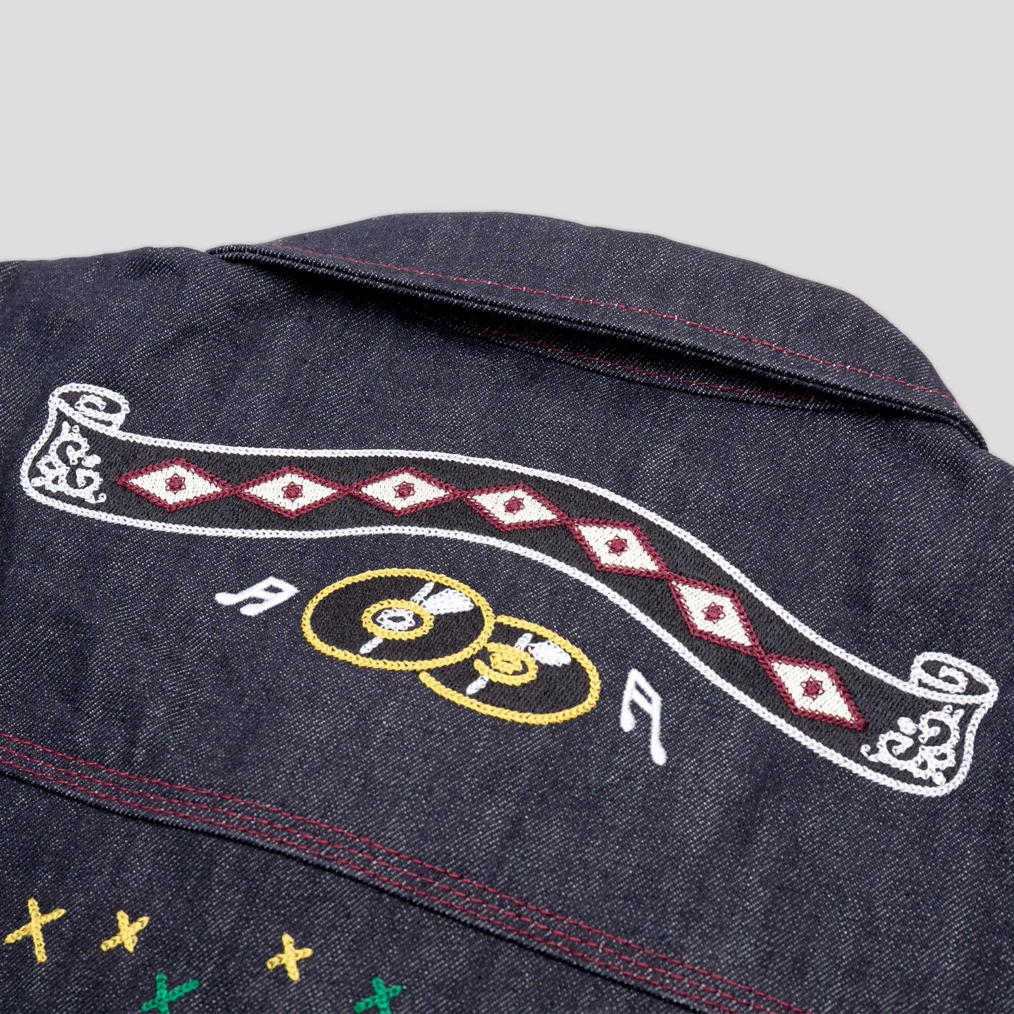 Pass~Port & Evisen Selvedge Denim Workers Club Jacket - Raw