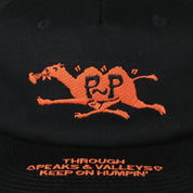 Pass~Port Peaks & Valleys Workers Cap - Black