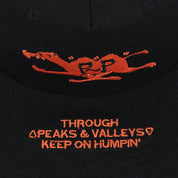 Pass~Port Peaks & Valleys Workers Cap - Black